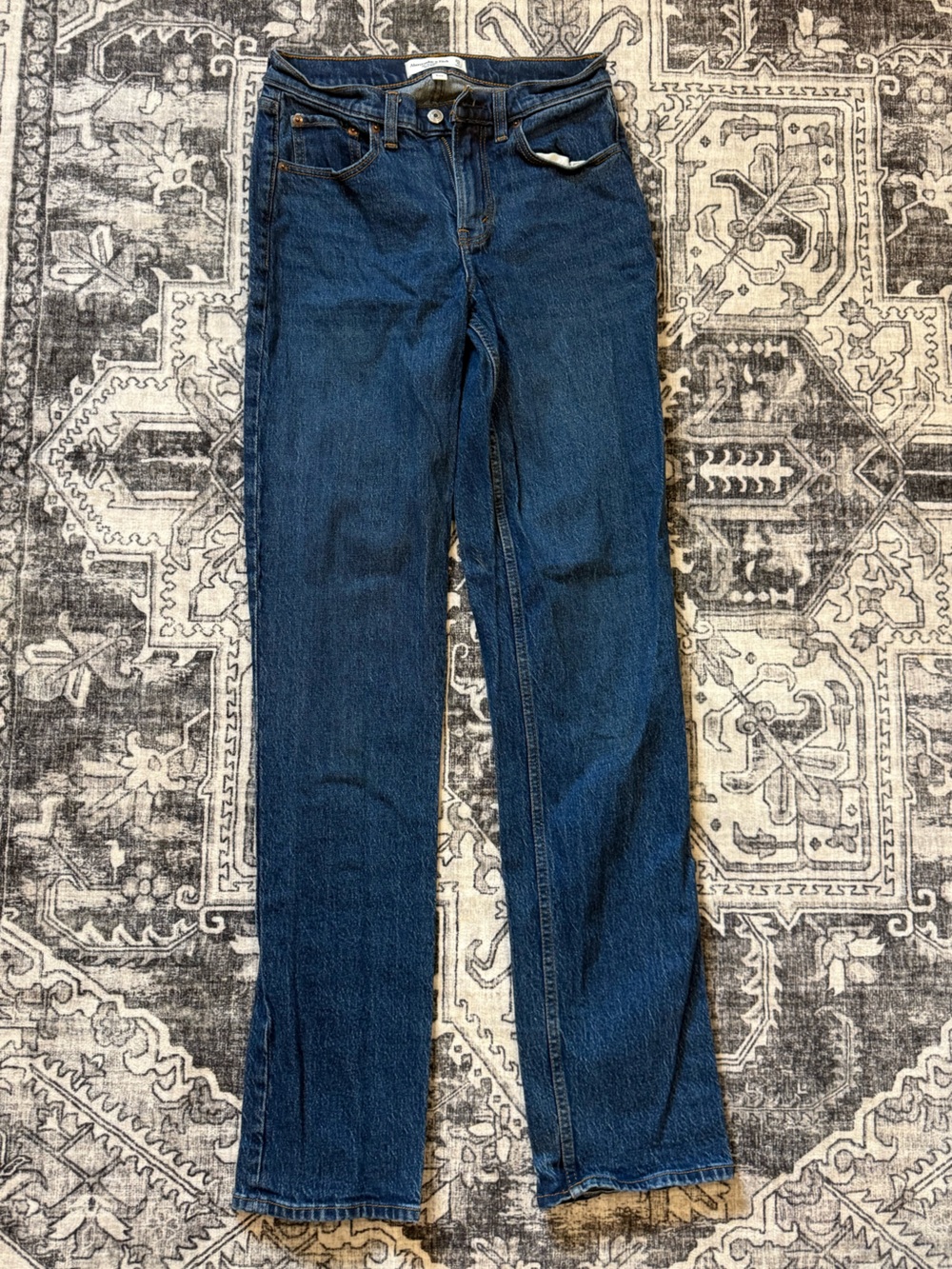 Abercrombie mid rise 90s jean 25 XL